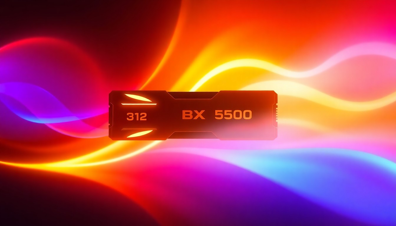 Crucial BX500 500GB SSD - Vista frontal y especificaciones