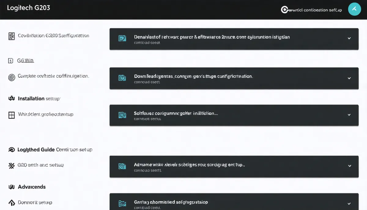 Master Logitech G HUB: Complete Software for G203 LIGHTSYNC