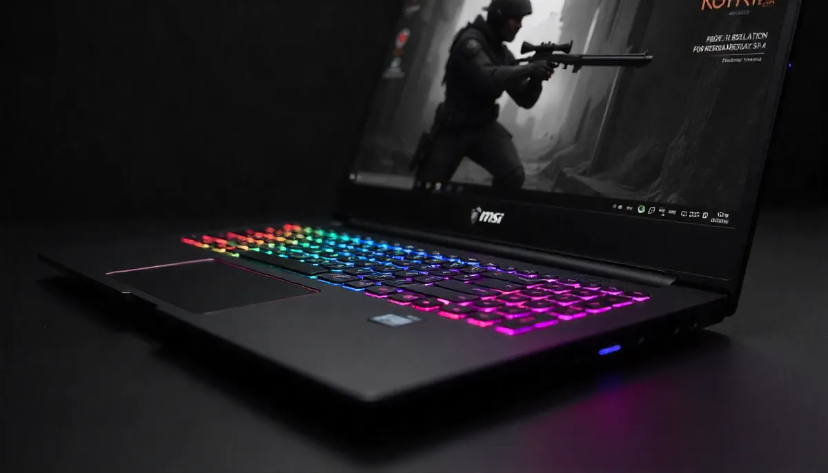 MSI Thin Gaming - Slim design with RGB lighting