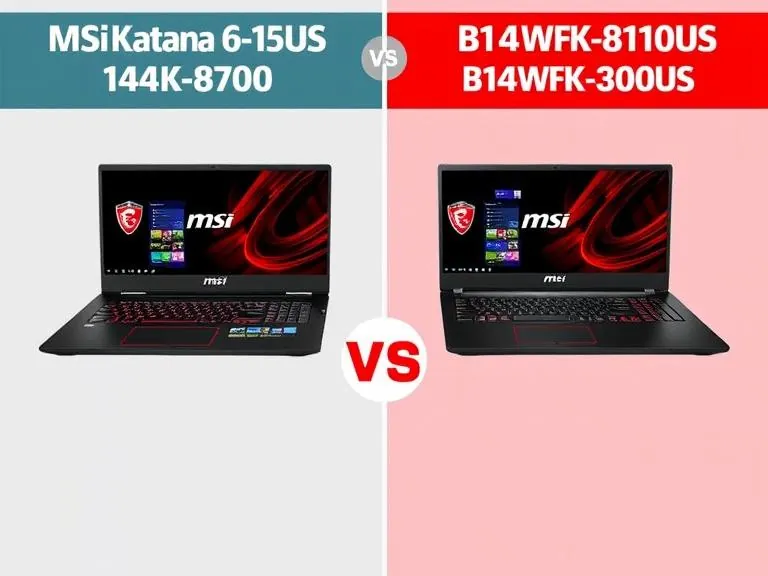 MSI Katana 15 HX: B14WGK-016US vs B14WFK-810US | Comparativa Gaming