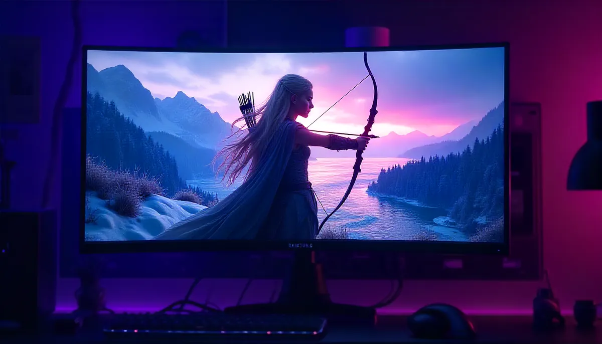 Samsung Odyssey G55 Design