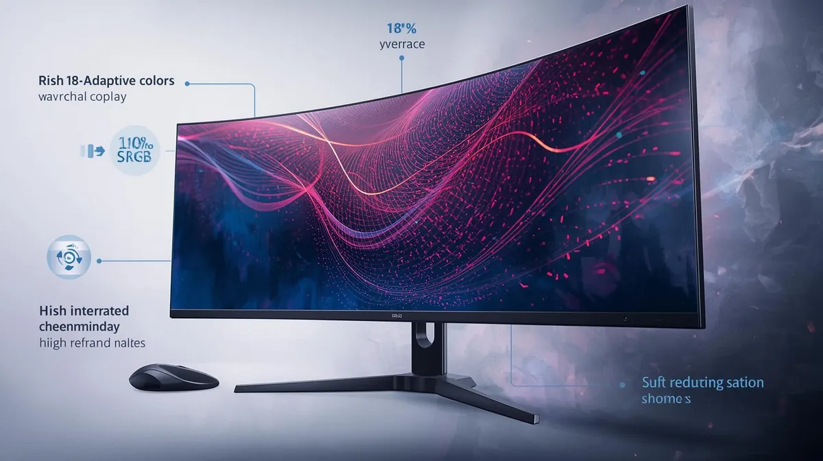 Sceptre 24 inch Curved Monitor - 1080p Gaming