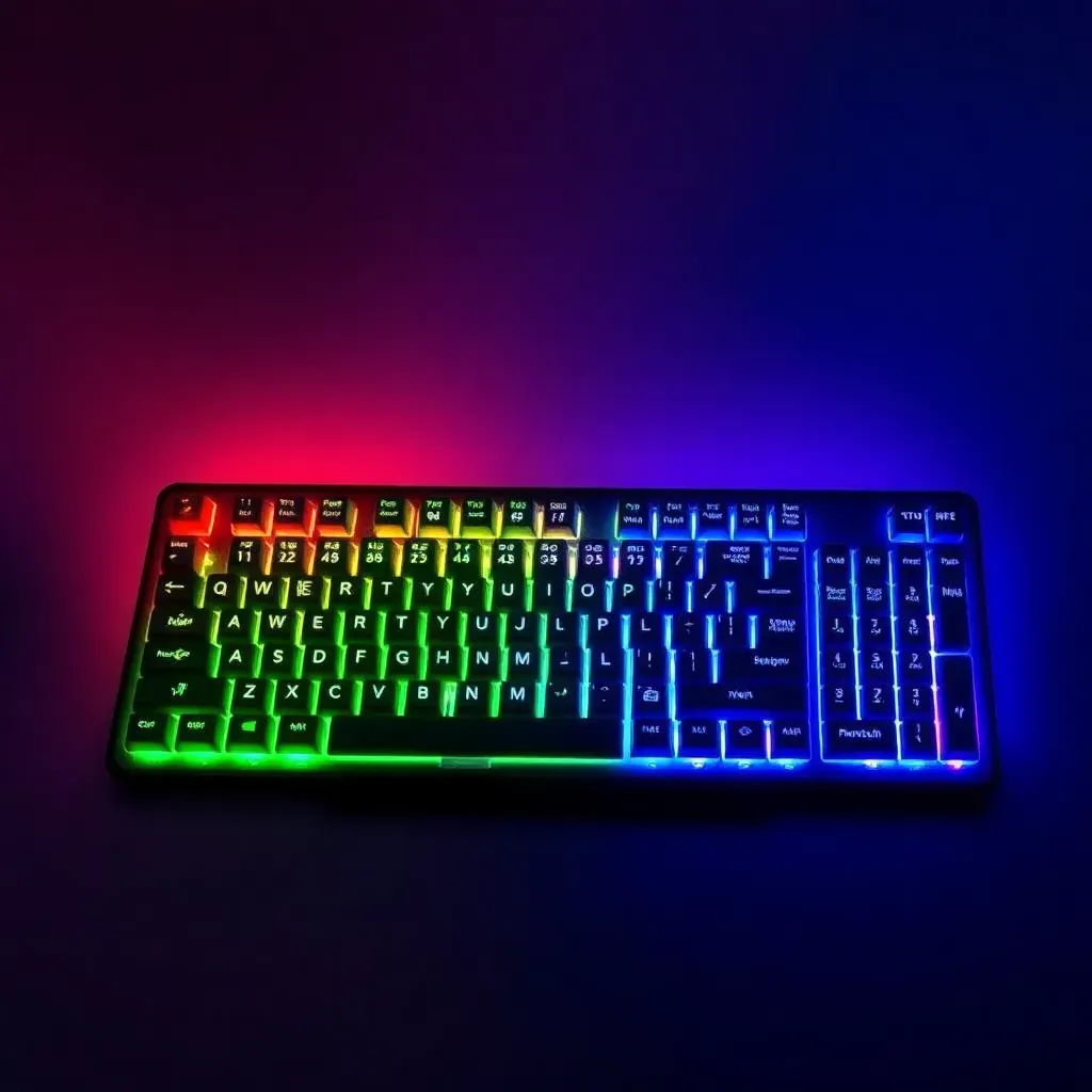 Large Letters Backlit Keyboard